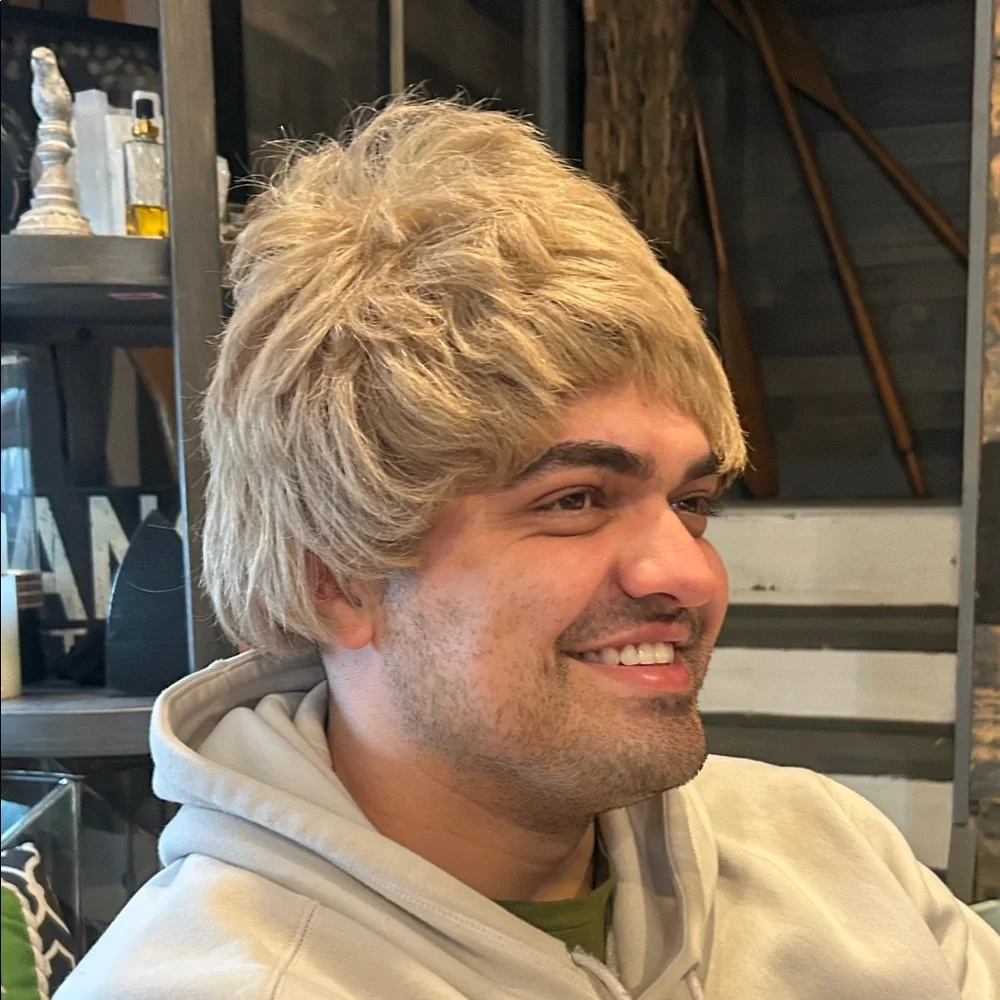 Henry Margu 100% Modacrylic‎ Dirty Blonde Shaggy Wig